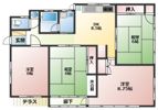 唐湊1丁目貸家の間取り画像
