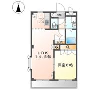 メゾンソレイユの間取り画像