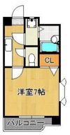 ハイドパーク一枝の間取り画像