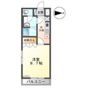 ル・シェモアの間取り画像