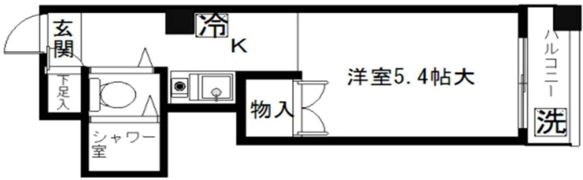 リバティハイツ高橋の間取り画像