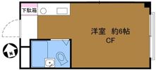 コーポ白百合の間取り画像