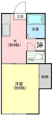 グランデュールK2の間取り画像