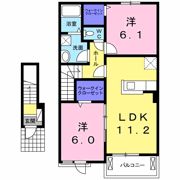 サンシーブルCの間取り画像