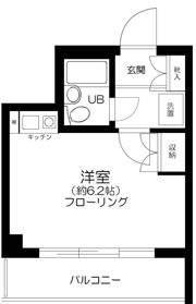 ライオンズマンション蒲田第2の間取り画像