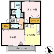 レザン長根Aの間取り画像