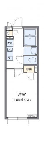 クレイノ新生Ⅲの間取り画像