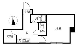 グリーンフォレストⅠの間取り画像