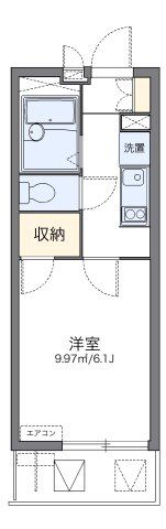 レオパレスエクセルケンFourの間取り画像