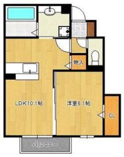 D-roomたかむら B棟の間取り画像