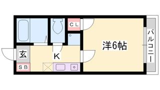 ルシエール房王寺の間取り画像