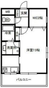 アプリコットの間取り画像