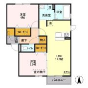 ボヌール木崎の間取り画像