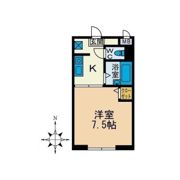 庭司苑参番館の間取り画像