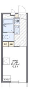 レオパレスリヴェールⅢの間取り画像