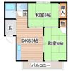 コーポ椌木の間取り画像
