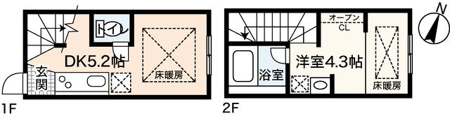 アルミロ己斐上の間取り画像
