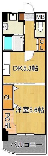 S-FORT小倉の間取り画像