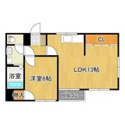 ストークウィング長根Bの間取り画像