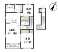ドミール久米の間取り画像