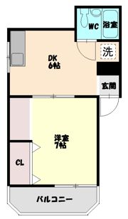 スカイハイツIIIの間取り画像