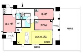 クレヴィア成城の間取り画像
