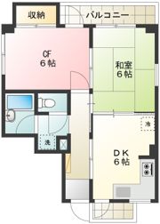 哲学堂通りセンタービルの間取り画像