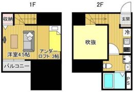 ソレイユ南高江の間取り画像
