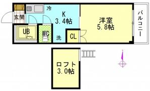 セントラルリバーの間取り画像