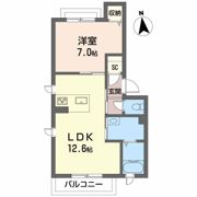 ユキコート石手の間取り画像