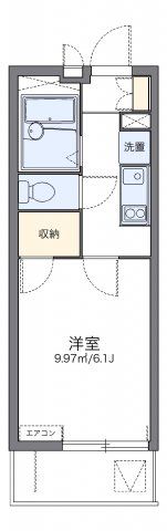 レオパレスアルタ殿町の間取り画像