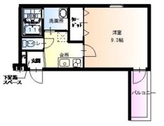 フジパレス井高野Ⅱ番館の間取り画像