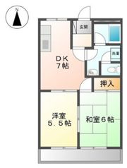 サンブレスの間取り画像