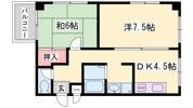 グランハイツ春日野の間取り画像