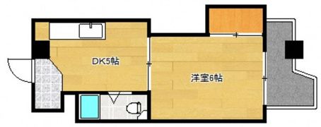沖ビルの間取り画像