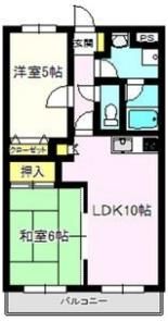 ルミエール中居 壱番館の間取り画像