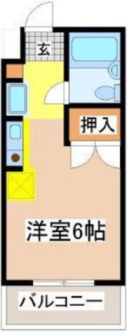 ハーモニー高美Ⅱの間取り画像