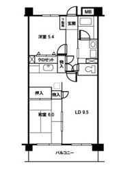 ソレイユ ルヴァンの間取り画像