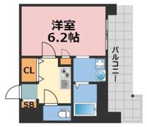 LUXE難波EASTの間取り画像