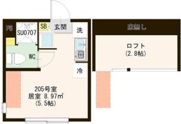 キューブときわ台の間取り画像