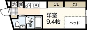 エストレビータⅡの間取り画像