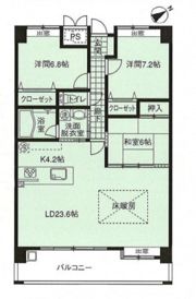 エーデルワイス西原の間取り画像