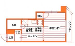 グレイス岡山の間取り画像