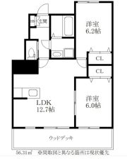 ビオス東郷の間取り画像