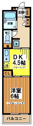 プランドール森戸の間取り画像