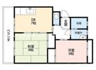 ピースフルマンションの間取り画像