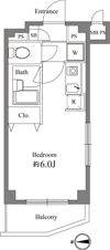 EXIA元住吉の間取り画像