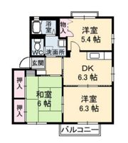 ソレイユ B棟の間取り画像