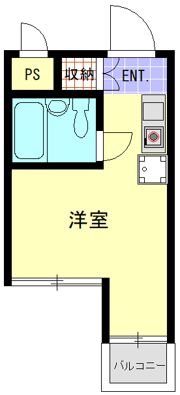 トップ不動前の間取り画像