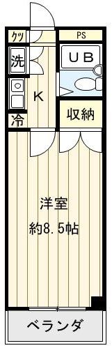 ミ・アドミラルⅡの間取り画像